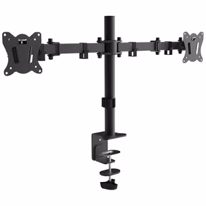 Montis Everest MT015 kahekordne lauale kinnitatav monitorihoidik 13-27", 68.6 cm (27"), must