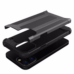 Hübriidarmor ümbris iPhone 14 Pro Max soomustatud hübriidümbris must