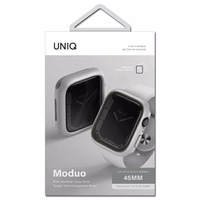 Uniq Moduo ümbris jaoks Apple Watch 4/5/6/7/8/SE/SE2 44/45mm - chalk hall