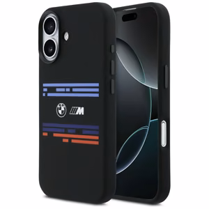 BMW M Silicon Horizontal Line MagSafe Ümbris jaoks iPhone 17 - must