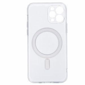 TEL PROTECT MagSilicone Ümbris jaoks Iphone 12 Pro Läbipaistev