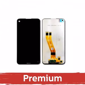 LCD ekraan ühilduv Nokia G30 must OEM