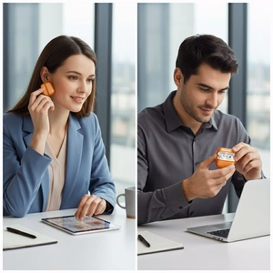 Uniq Veren ümbris jaoks AirPods Pro 3 - oranž