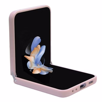 Guess Glitter Script ümbris jaoks Samsung Galaxy Z Flip 5 - roosa