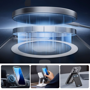 ESR Classic Pro Set Halolock MagSafe iPhone 16 Ümbris - läbipaistev