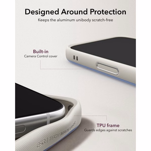 ESR Atelier ümbris seadmele iPhone 18 Pro / 17 Pro, toega, MagSafe-ühilduv – hall