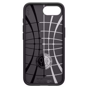 Spigen Liquid Air iPhone 16e Ümbris - Matte must