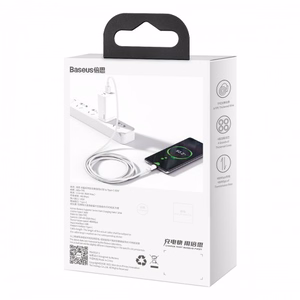 USB kaabel Baseus Superior valge Type-C 100cm (kuni 66W / 6A)