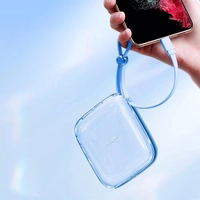 Power Bank Joyroom "JR-L005" sinine 10000mAh 12W (PD / QC3.0) + integreeritud Lightning kaabel