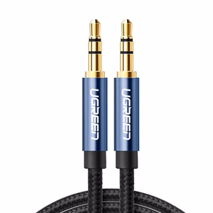Ugreen AV112 AUX helikaabel sirge minijack 3.5mm 1m - sinine