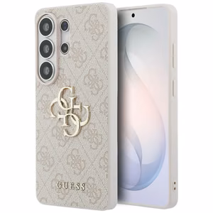 GUESS ümbris for SAMSUNG S26 Ultra GUHCS26L4GMGPI (PU 4G Big Metal Logo) roosa