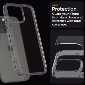 Spigen Ultra Hybrid Ümbris jaoks iPhone 16 Pro Max - Clear