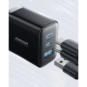 Laadija Joyroom JR-TCF10 must 32W (2xPD / 1xQC3.0)