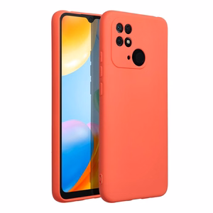 SILICONE case jaoks XIAOMI Redmi 10C peach