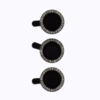 Karastatud klaas HARD DIAMOND jaoks camera (LENS) jaoks Samsung Galaxy S23 Plus must (lens 3 pieces)