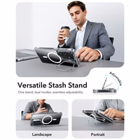 ESR Classic Hybrid Kickstand MagSafe ümbris Samsung Galaxy S26+ jaoks - Läbipaistev