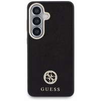 Guess ümbris Rhinestone Round Logo MagSafe for Samsung Galaxy S26 must