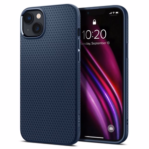 Spigen Liquid Air ümbris iPhone 14 Plus'ile - sinine