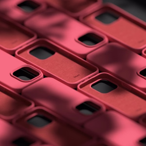 Etteri Silicone ümbris jaoks iPhone 11 raspberry
