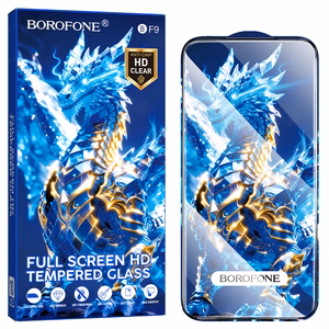 Borofone BF9 Armor karastatud klaas ekraanile, HD, mudelile iPhone 17e/16e/14/13/13 Pro, 10 tk