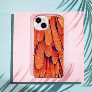 Kuldne Glam ümbris jaoks Samsung Galaxy A34 5G oranž