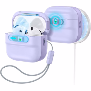 ESR Pulse HaloLock MagSafe  Apple AirPods 4 / 5 ümbris, lilla