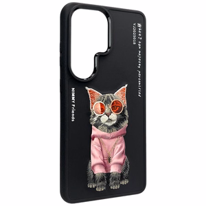 Nimmy Glasses Cool Cat ümbris Samsung Galaxy S26 Ultra must