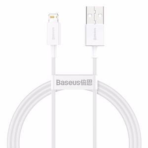 Baseus Superior Series Cable USB to Lightning, 2.4A, 1m (valge)