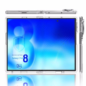 3mk Armor Case ümbris Samsung Galaxy Z Fold 8 Wide'ile, läbipaistev