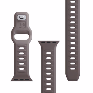 3mk silikoonrihm Apple Watchile, 38/40/41/42 mm, Taupe, väike suurus