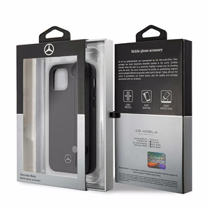 Mercedes Strap Line ümbris iPhone 12 mini jaoks - must
