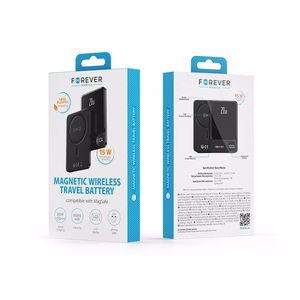 Forever traadita energiapank MATB-200 20W PD 5000 mAh magnetiline must