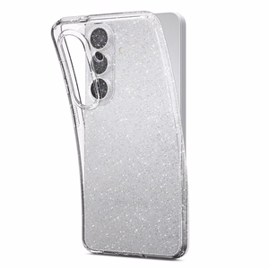 Spigen Liquid Crystal Glitter Ümbris for Samsung Galaxy S26 - Glitter and Clear