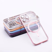 ELECTRO MAG COVER case compatible with MagSafe jaoks IPHONE 16 Pro rose