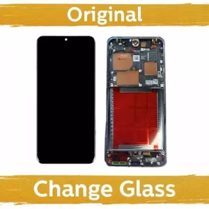 LCD ekraan ühilduv Huawei P60 raamiga / must / (Uuendatud: Hiina)