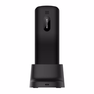 Mobiiltelefon - MAXCOM MM 34D 4G must + laadimisdokk