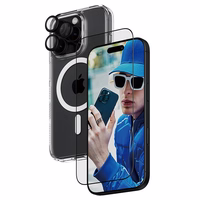 PanzerGlass Bundle 3in1 iPhone 16 Pro 6.3" D3O Hardcase + Ekraanikaitse UWF+ Lens B1292+2862+1284