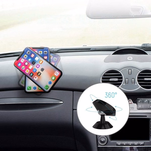 Wozinsky Magnetic Car Mount jaoks Dashboard 360 Self-Adhesive Must (WMH-05)