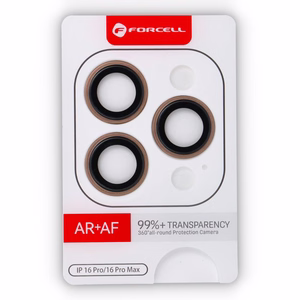 Tempered Glass Camera Lens for iPhone 16 PRO / 16 PRO MAX Forcell Premium desert titanium
