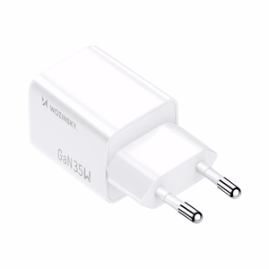 Wozinsky WWC-35W GaN USB-A + USB-C сетевое зарядное устройство - белый
