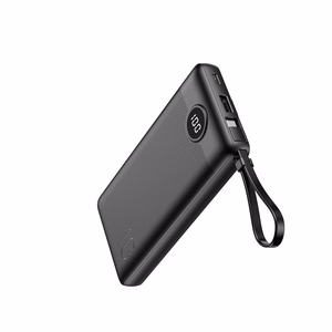 Powerbank Veger C10 (W1116) 10000 mAh with built-in Micro-USB cables / Typ C / Lightning must