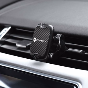 Magnetic car phone hoidja Forcell F-Grip Carbon H-CT325 air vent must