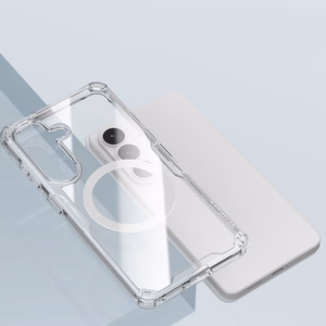 Nillkin Nature TPU Pro чехол совместимый с MagSafe для Samsung Galaxy S26+ белый