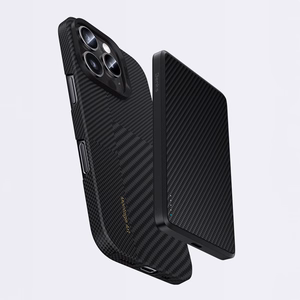 Benks Montage Magnetic Armor Air Kevlar чехол с рамкой PC 600D+1500D (MB66) для Iphone 16 Pro Max черный