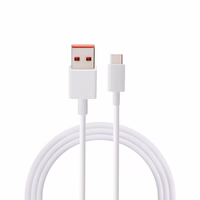 XIAOMI ORIGINAL KAABEL 120W  USB TYPE-C 6A 1M ILMA PAKENDITA VALGE ILMA PAKENDITA
