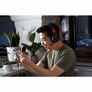 Punamustad juhtmega mikrofoniga kõrvaklapid Turtle Beach Recon 70N, 3,5 mm pistik