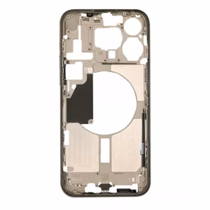Keskkere ühilduv iPhone 15 Pro / White Titanium / OEM