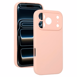 Silicone Lite Ümbris jaoks Iphone 17 Pro Max peach
