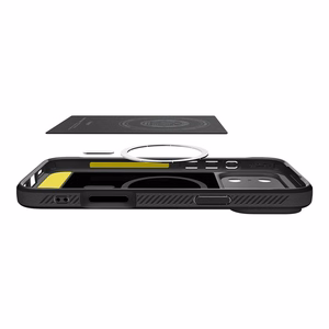 SPIGEN ümbris RUGGED ARMOR MAG compatible with MagSafe jaoks IPHONE 17 Pro matt must