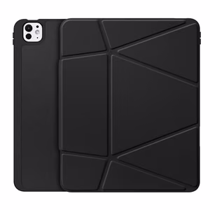 Dux Ducis Vers iPad Pro 13" (2024/2025) ümbris koos statiivi ja Apple Pencili hoidjaga - must